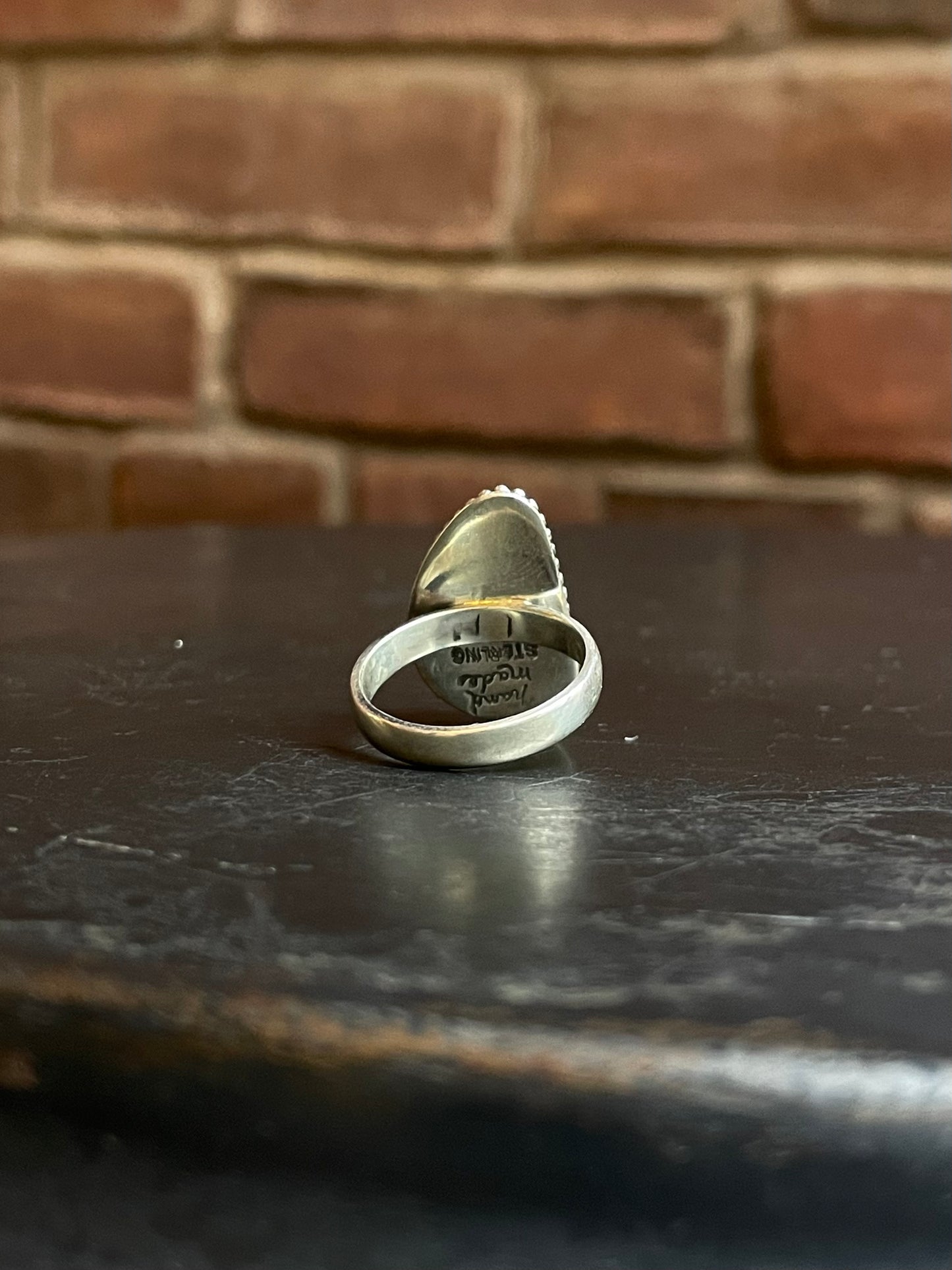 Spiny Oyster Twisted Wire Ring | Sterling Silver | Size 7 | A475