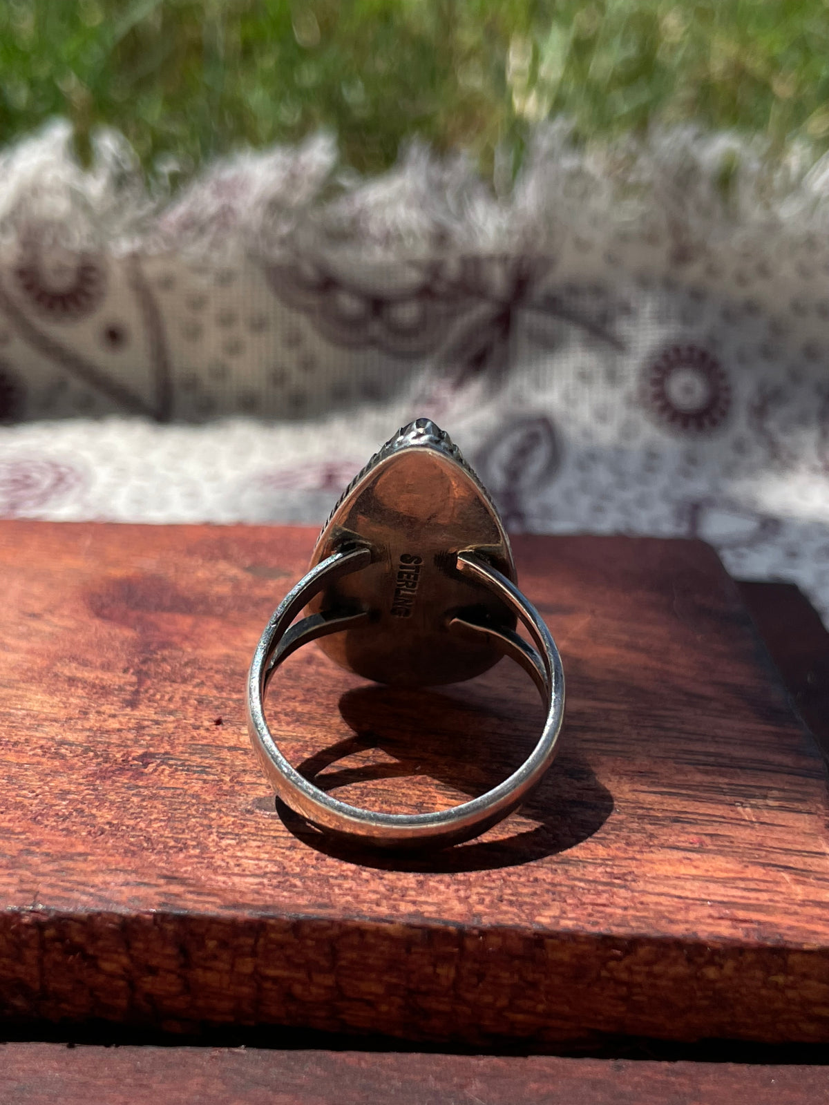 Charoite Ring Size 8 | 925 Sterling Silver D310