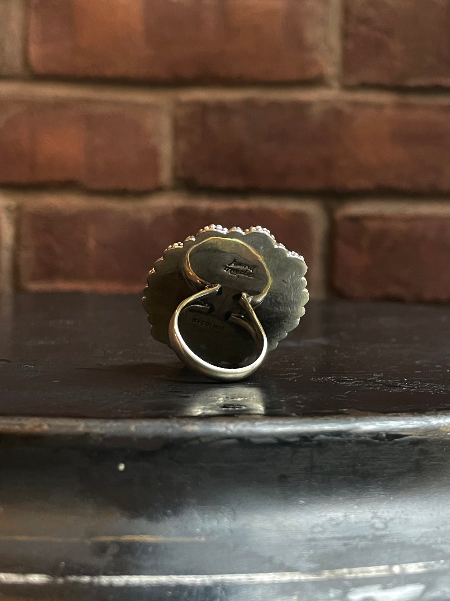 Spiny Oyster & Black Onyx Ring Size 6 | 925 Sterling Silver G238