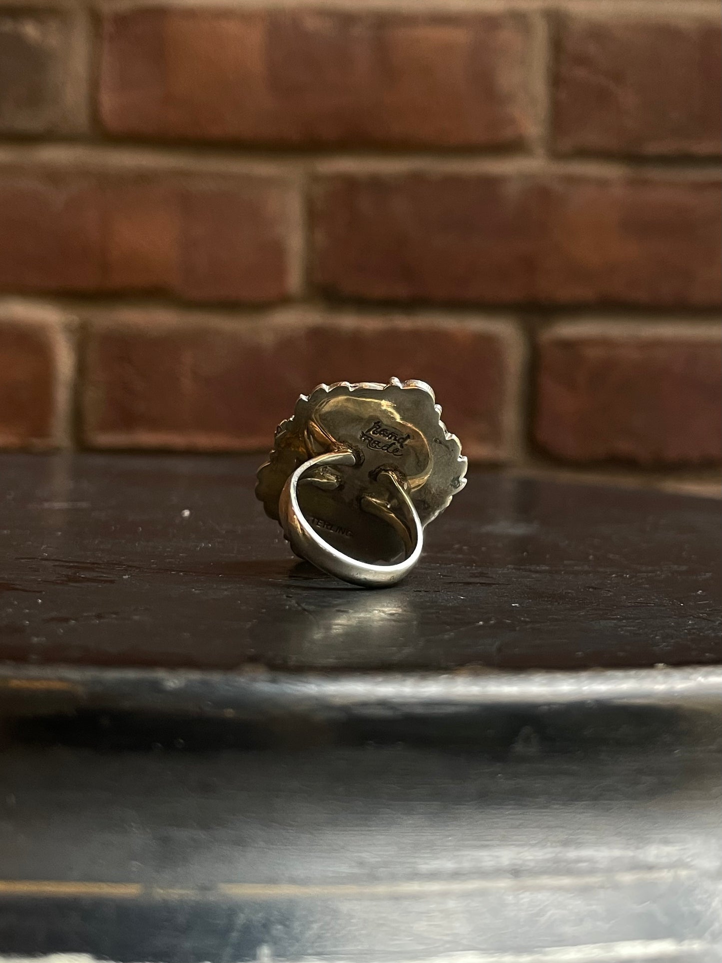 Pink Conch Floral Ring Size 6 | 925 Sterling Silver Southwest E154