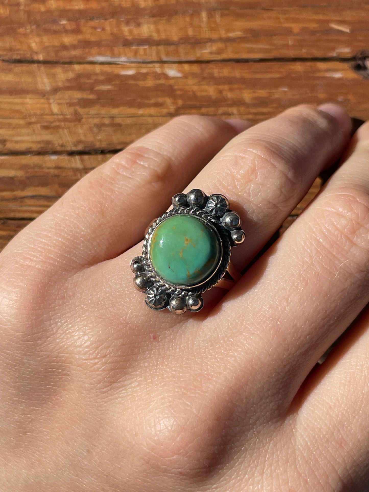 Turquoise Ring Size 6.5 | 925 Sterling Silver B929