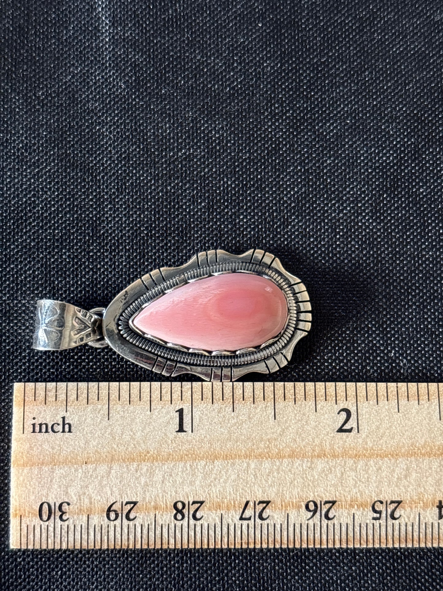Pink Conch Pendant | Sterling Silver 925 C784