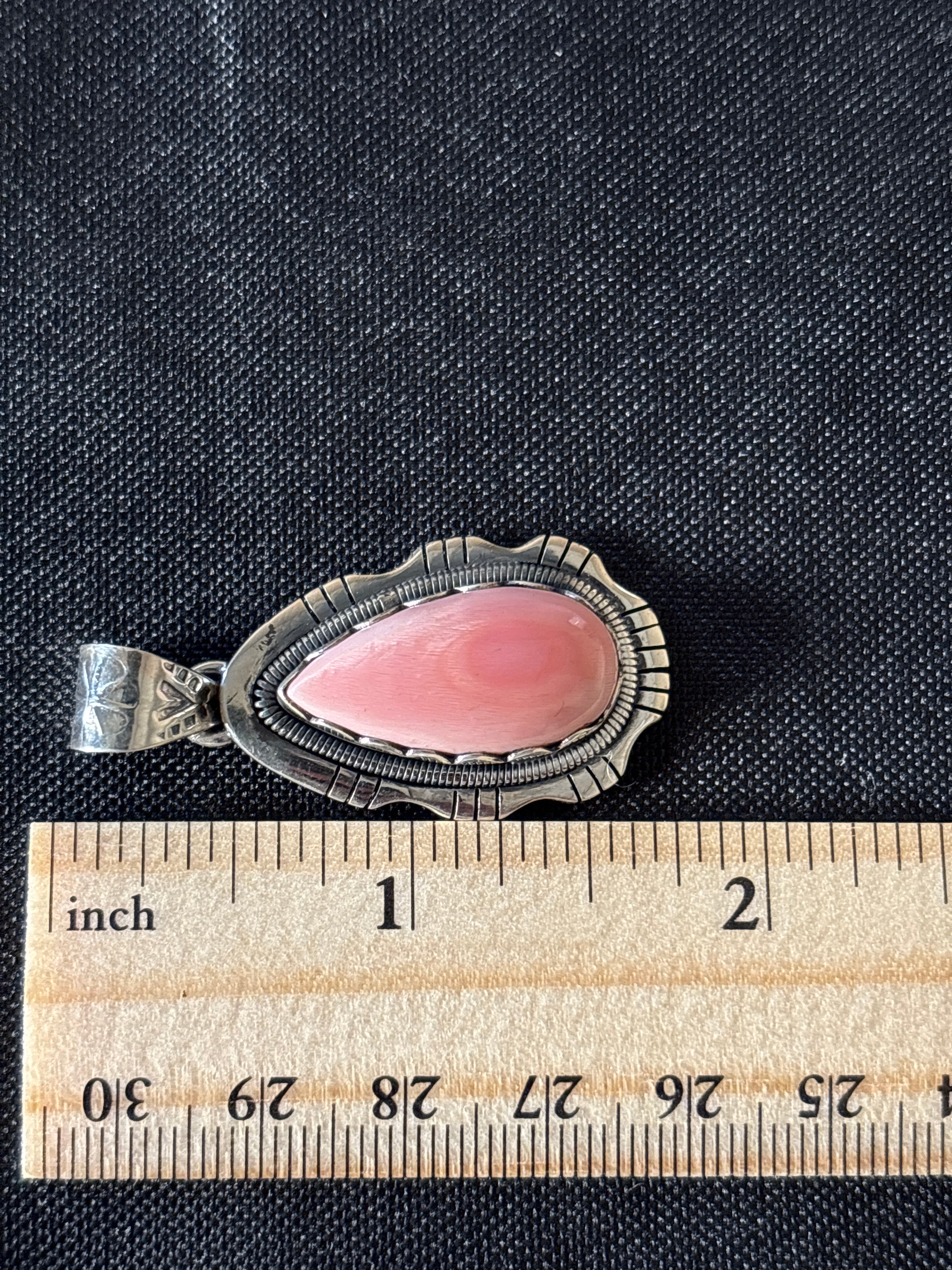 Pink Conch Pendant | Sterling Silver 925 C784