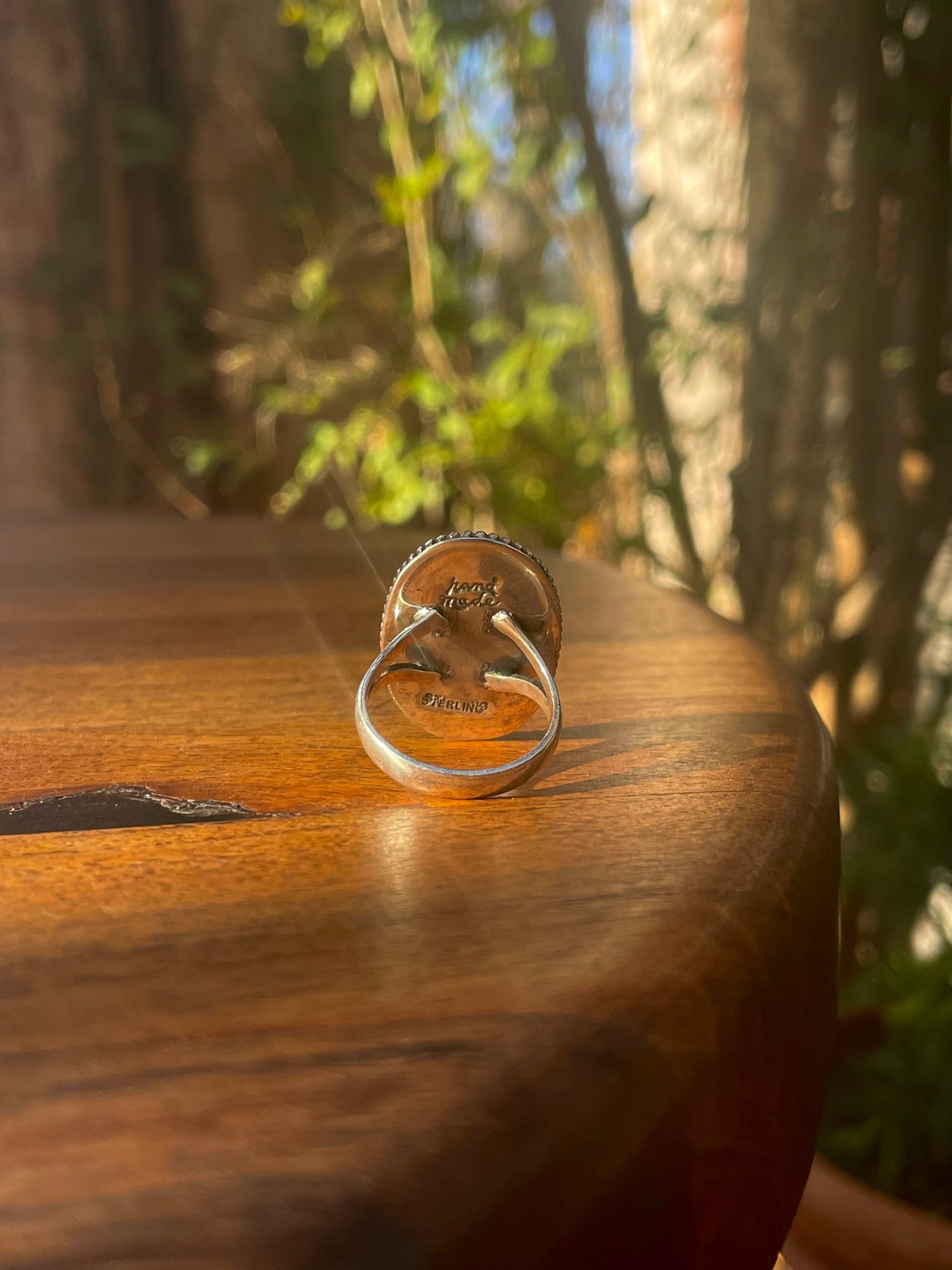Wild Horse Ring | Sterling Silver | Handmade Size 8 C895