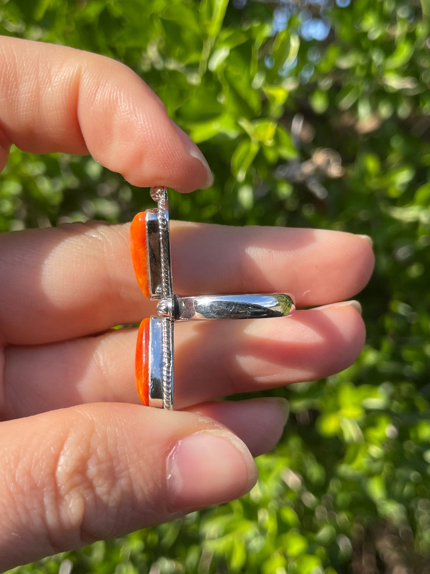 Spiny Oyster Ring Size 6.75 | 925 Sterling Silver B579