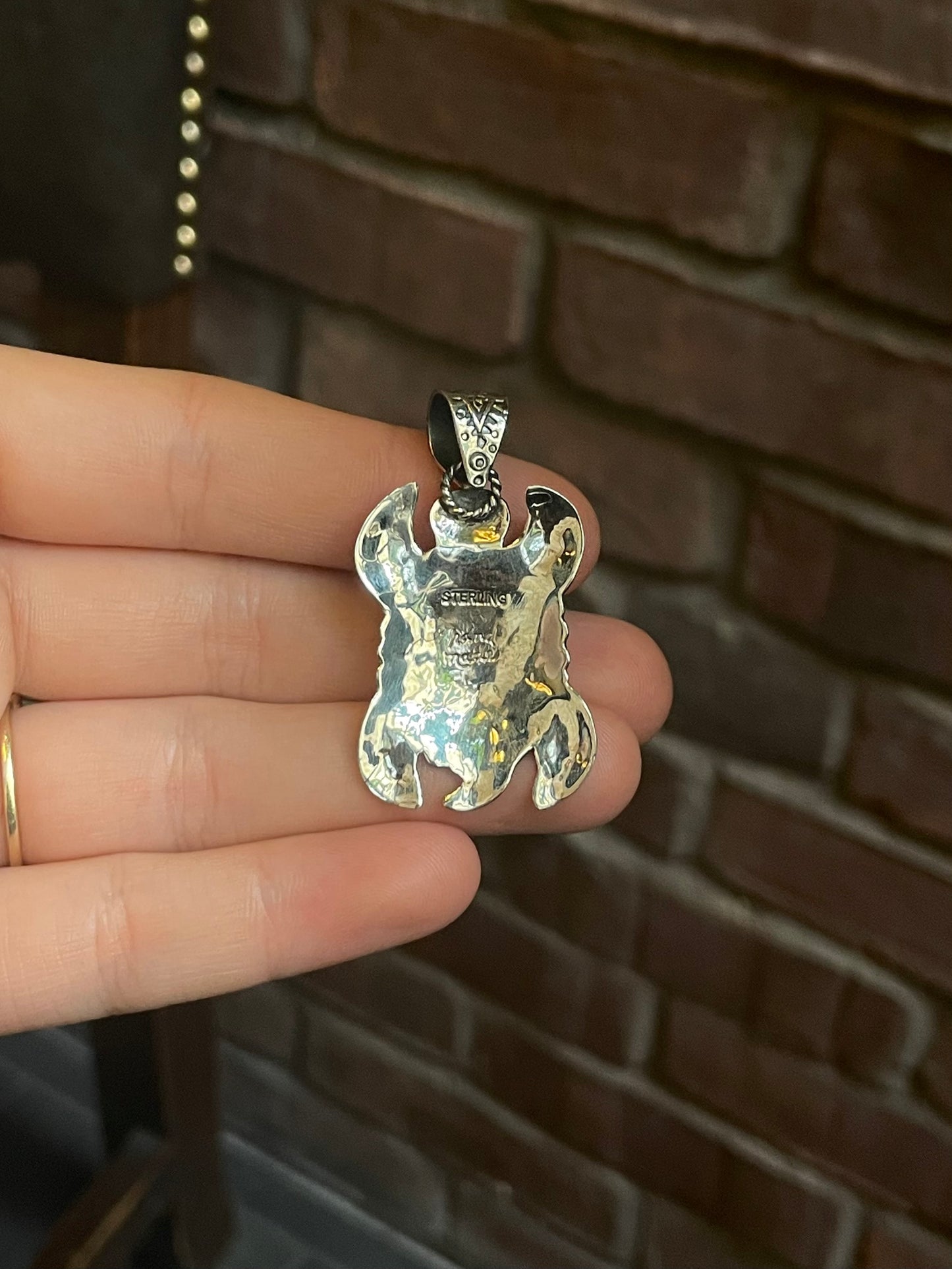 Pink Conch Turtle Pendant | 925 Sterling Silver C516