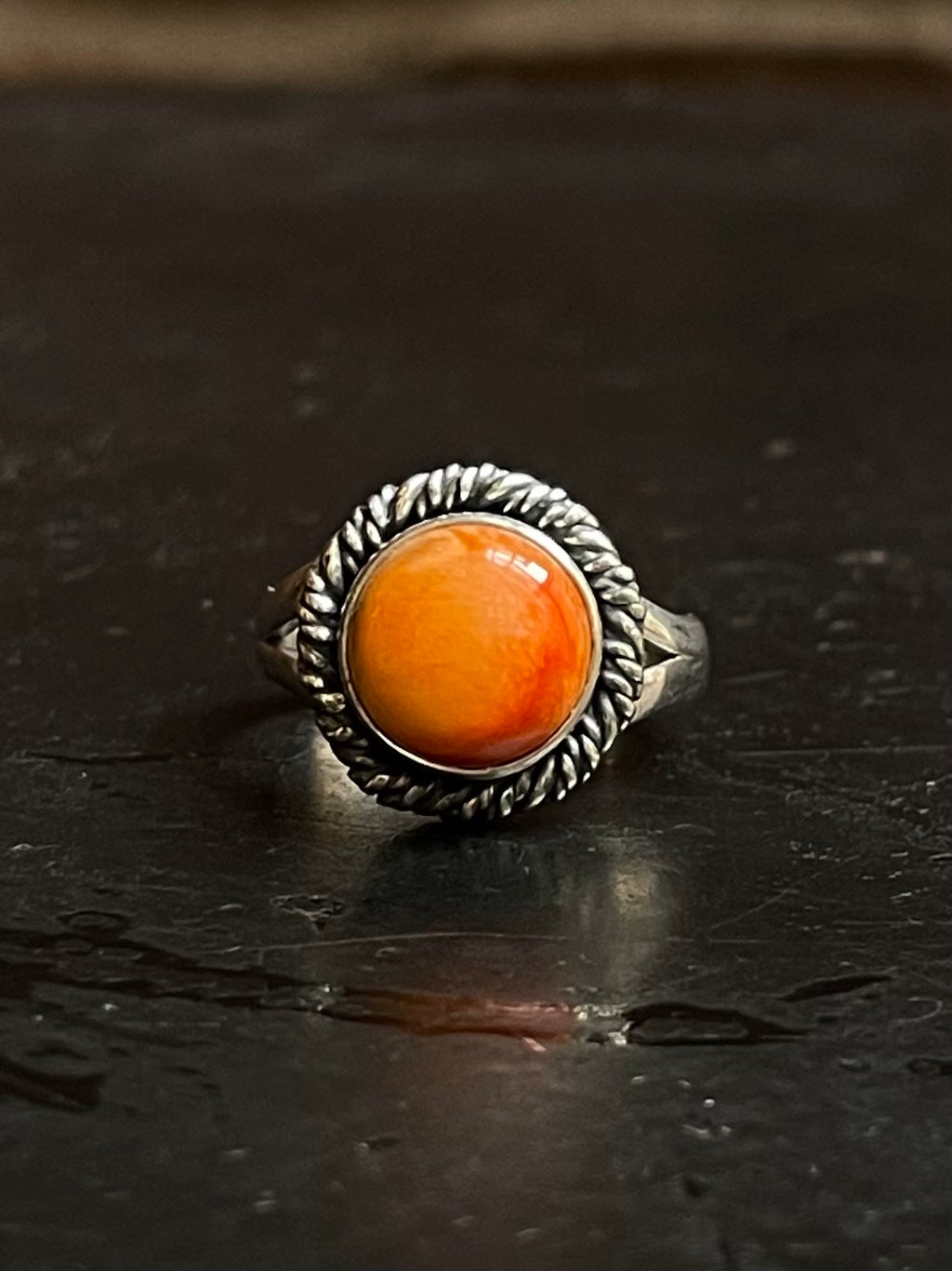Spiny Oyster Ring Size 7 | 925 Sterling Silver Southwest E134