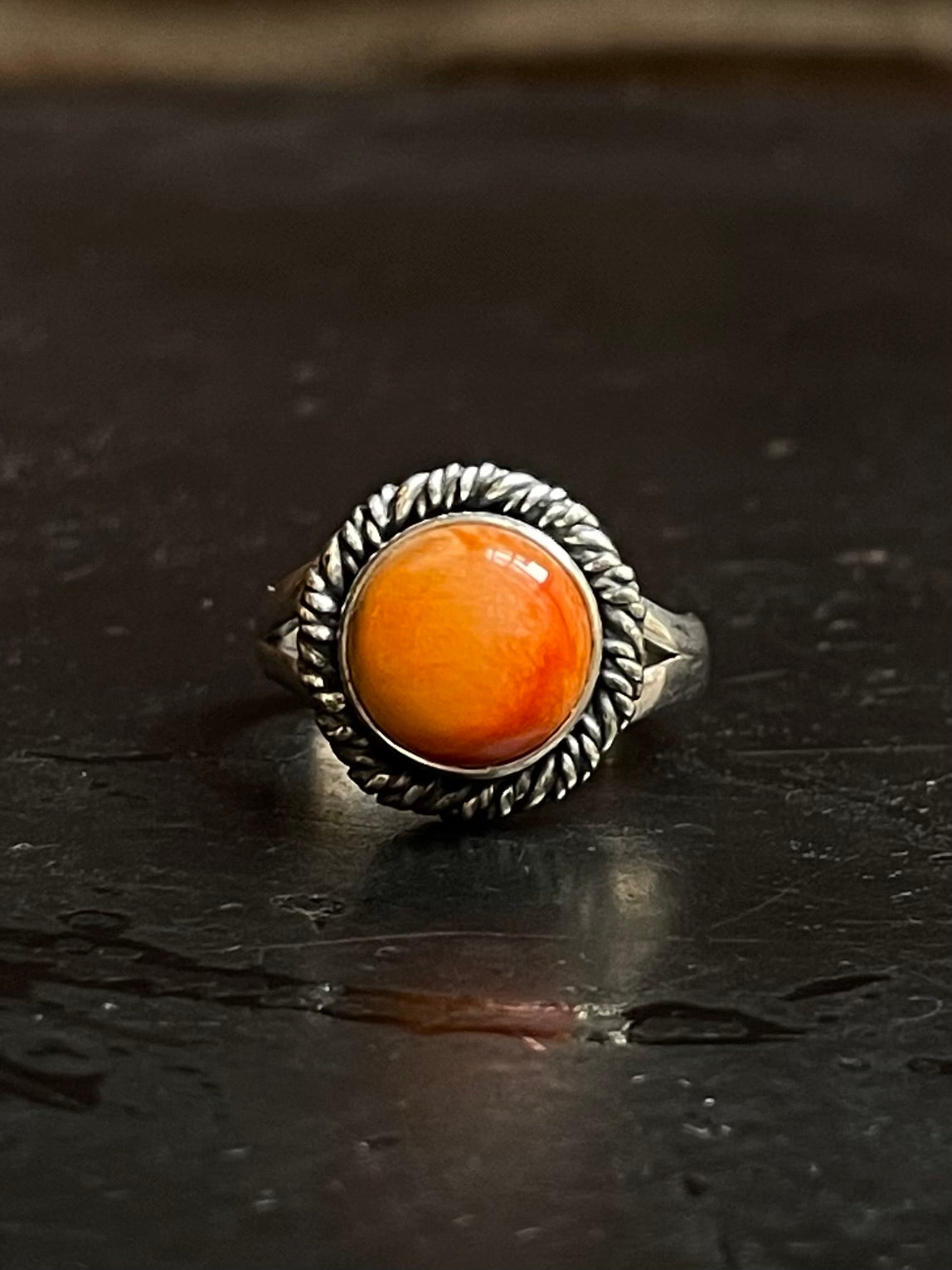 Spiny Oyster Ring Size 7 | 925 Sterling Silver Southwest E134