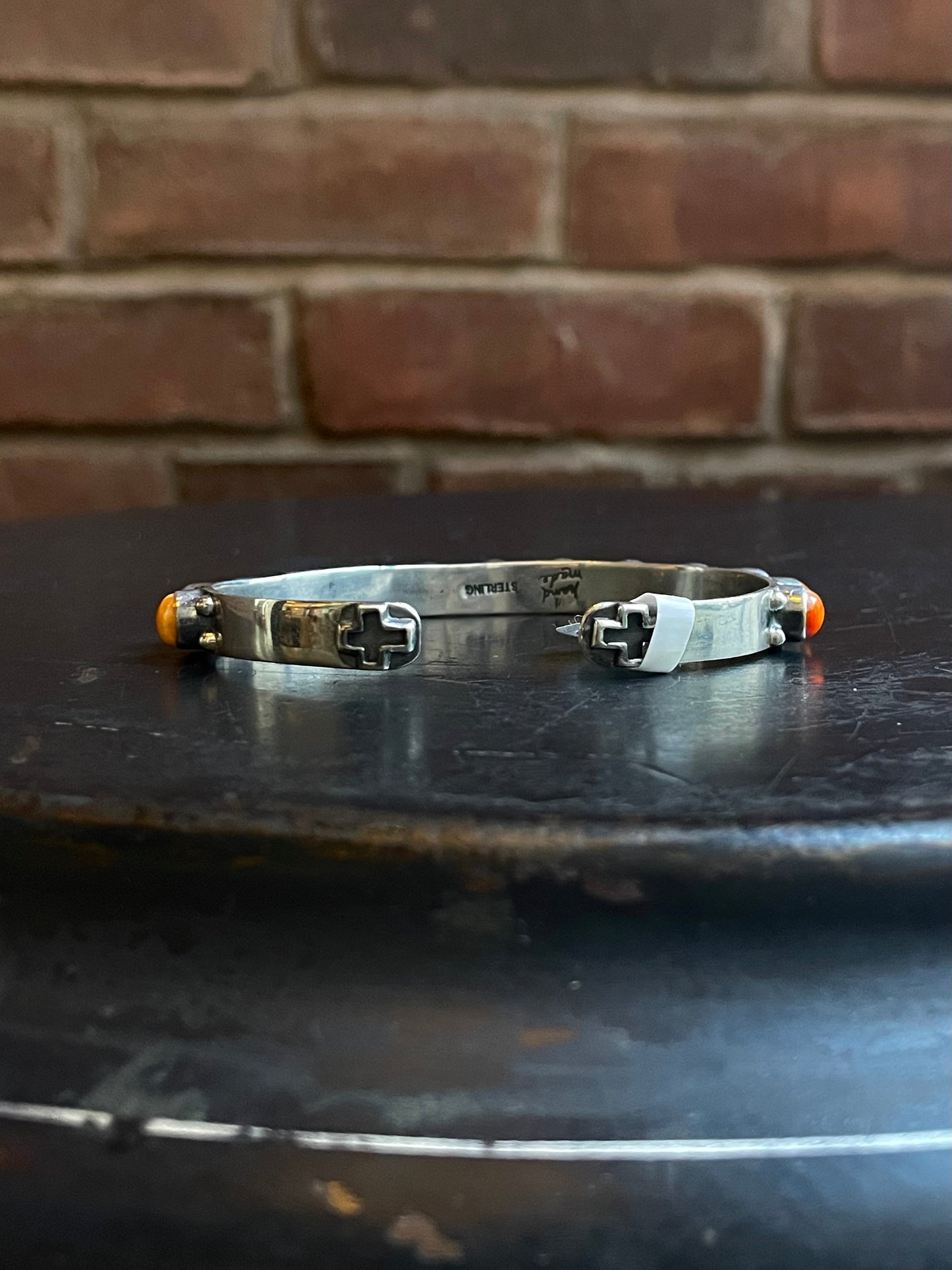 Spiny Oyster Adjustable Cuff | Sterling Silver | A782