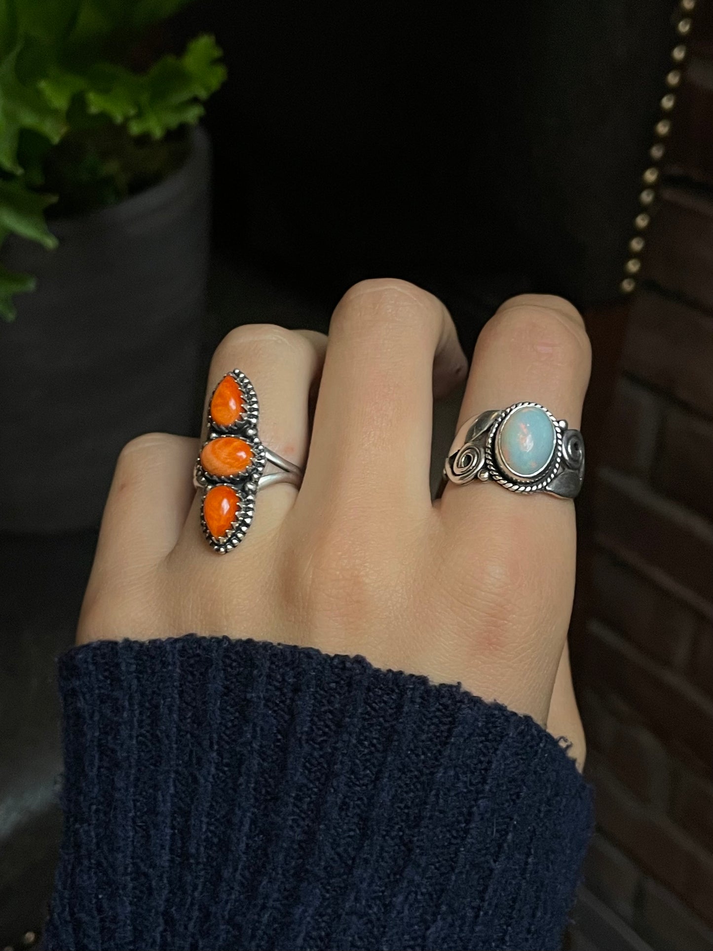 Spiny Oyster Ring Size 6 | 925 Sterling Silver G233