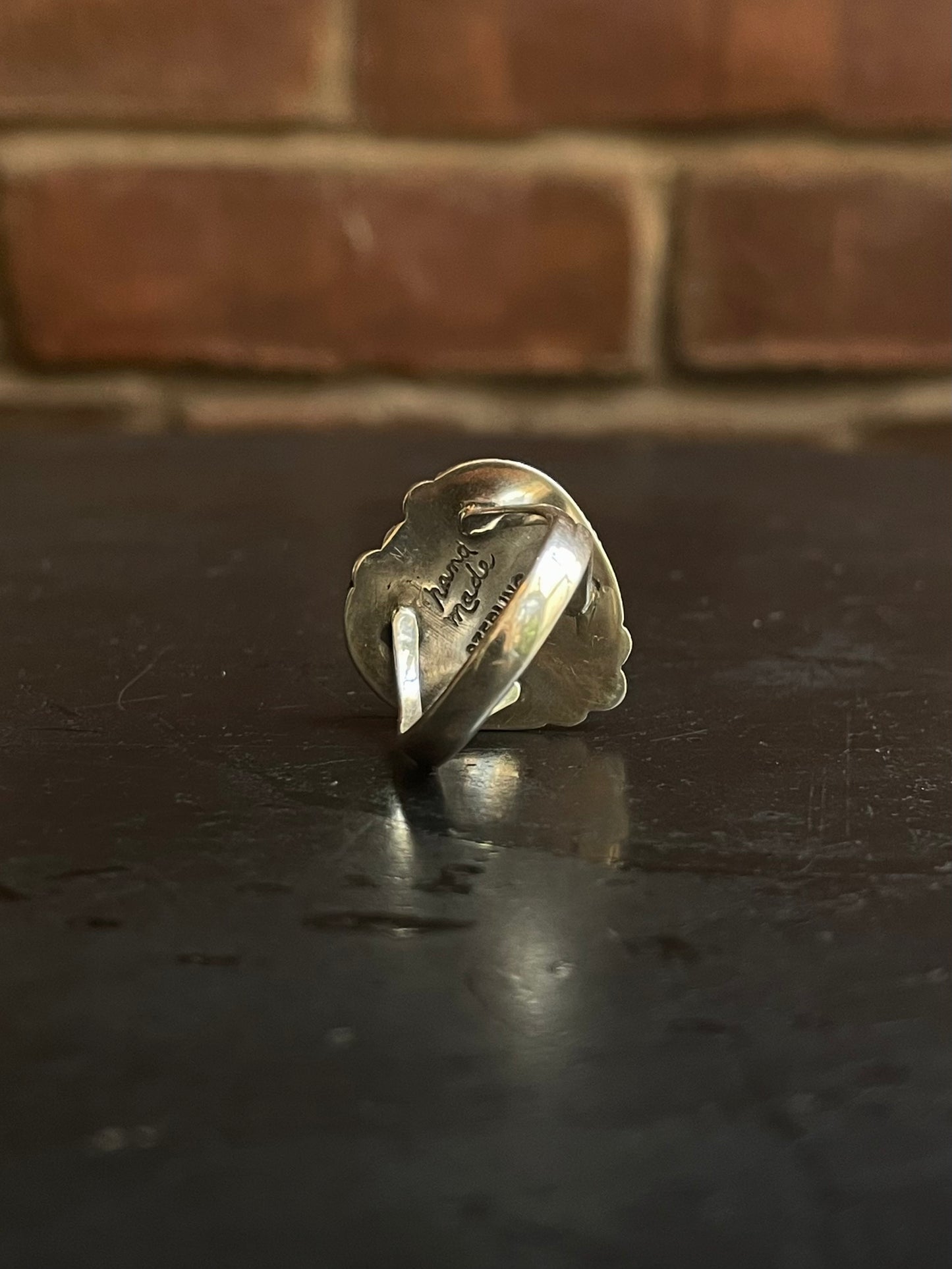Pink Conch Heart Ring Size 7 | 925 Sterling Silver G107
