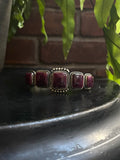 Purple Spiny Oyster Cuff Bracelet | Sterling Silver 925 C745