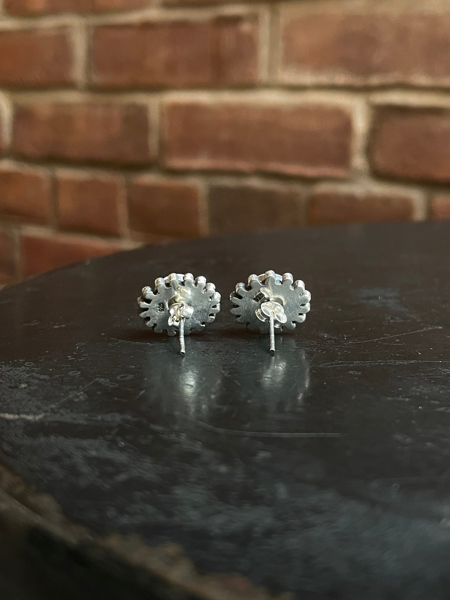 Pink Conch Stud Earrings | 925 Sterling Silver E795