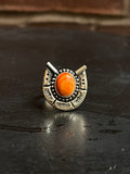 Spiny Oyster Ring Size | 925 Sterling Silver Southwest E182