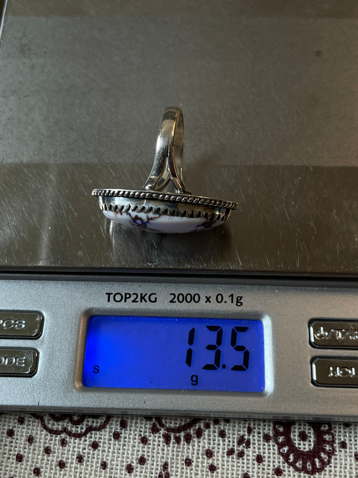 Wild Horse Ring | Sterling Silver 925 | Size 7 C588