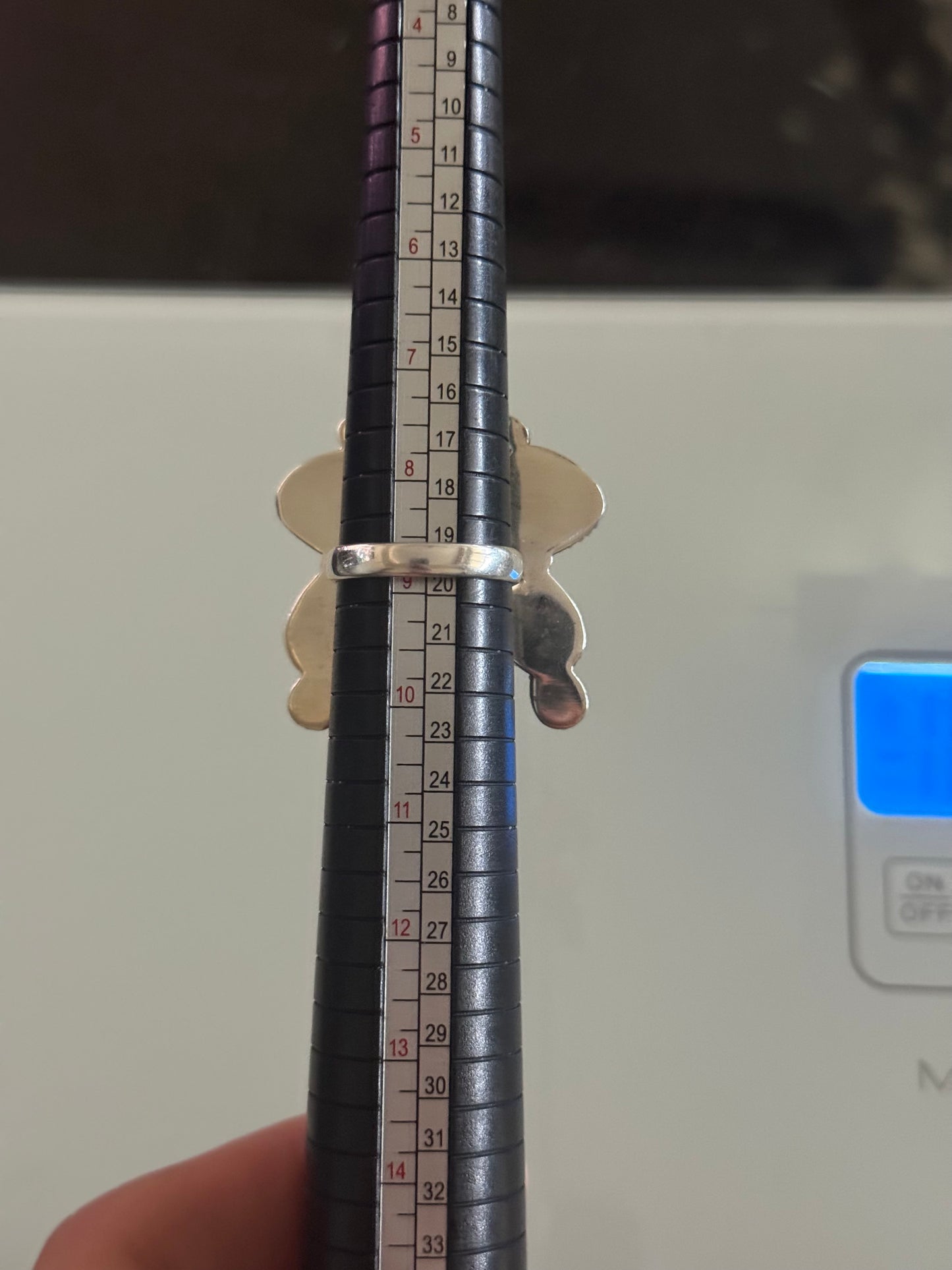 Spiny Oyster Butterfly Ring Size 8.75 | 925 Sterling Silver C410