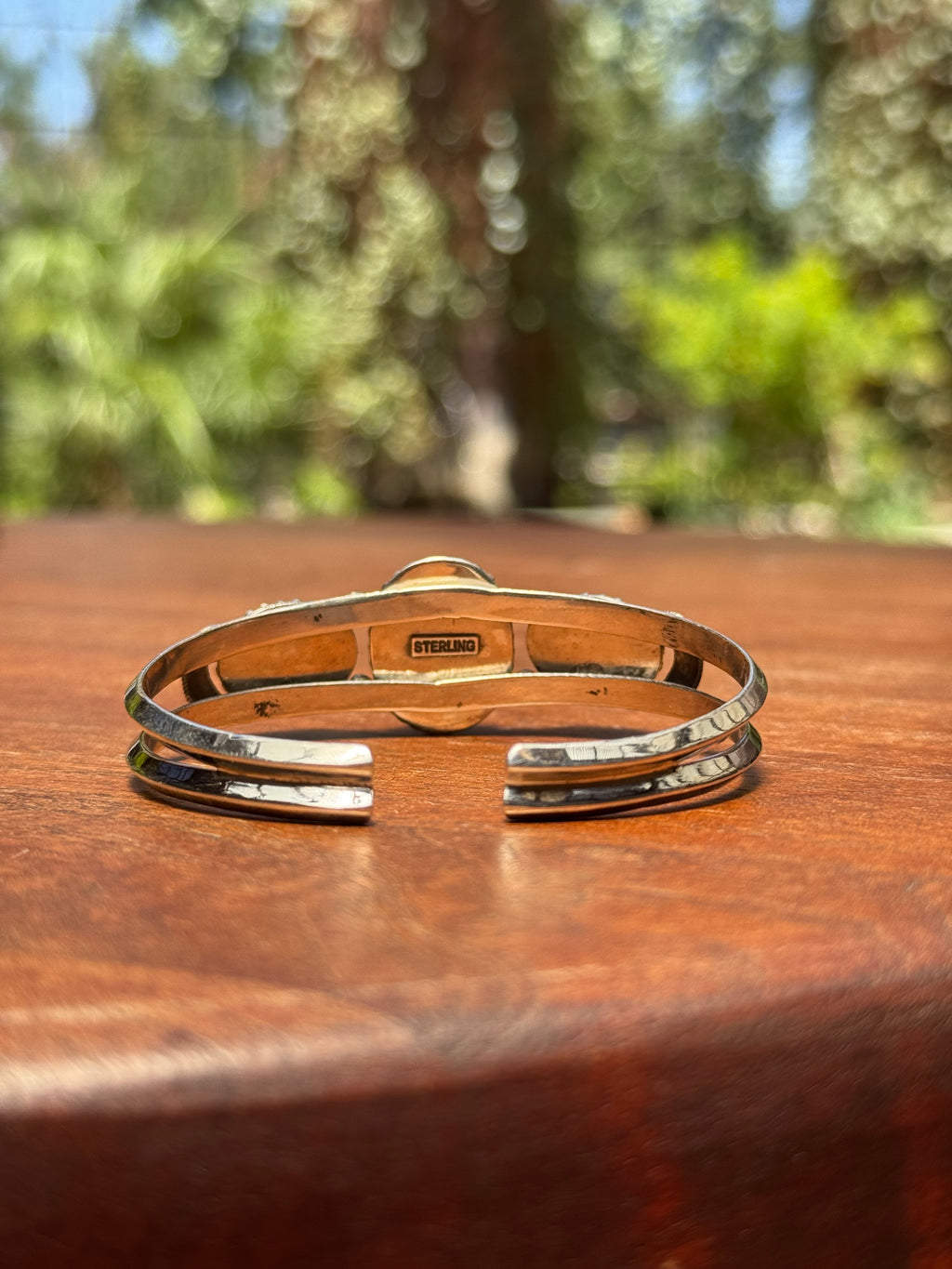 Dahlia Cuff Bracelet | 925 Sterling Silver Floral A571