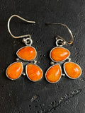 Spiny Oyster Hook Earrings | 925 Sterling Silver G253