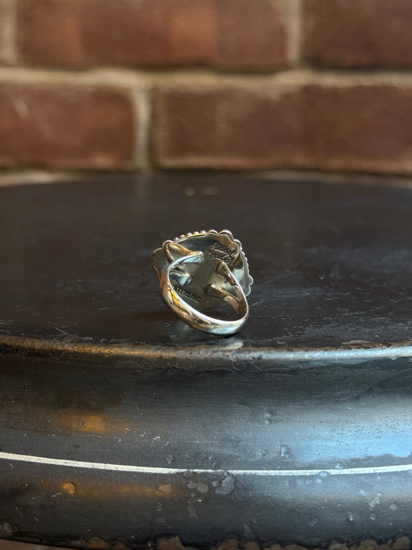 Pink Conch Ring | Sterling Silver | Size 7 | C167