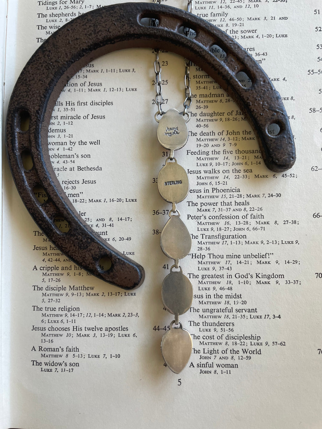 Spiny Oyster Lariat Necklace | 925 Sterling Silver G727