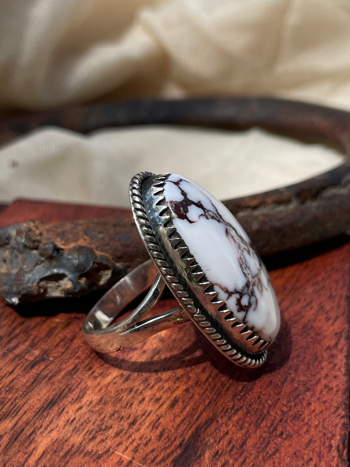 Wild Horse Ring | Sterling Silver 925 | Size 7 C588