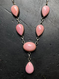 Pink Conch Necklace | 925 Sterling Silver E982