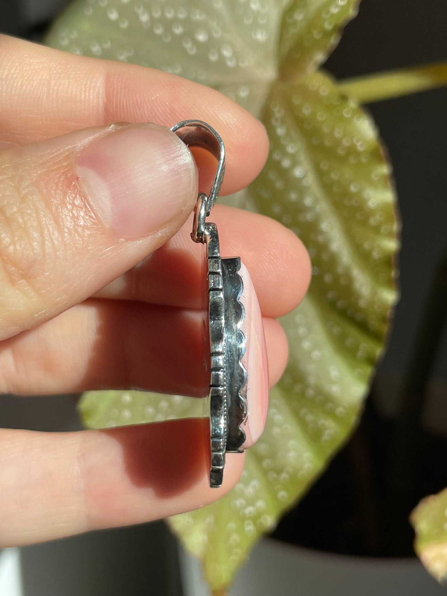 Pink Conch Pendant | Sterling Silver 925 B846