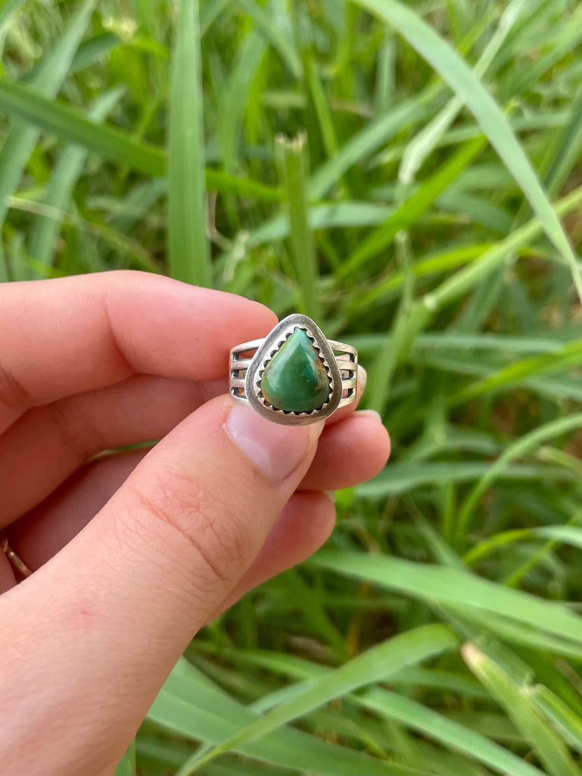 Turquoise Ring Size 6 | 925 Sterling Silver G777