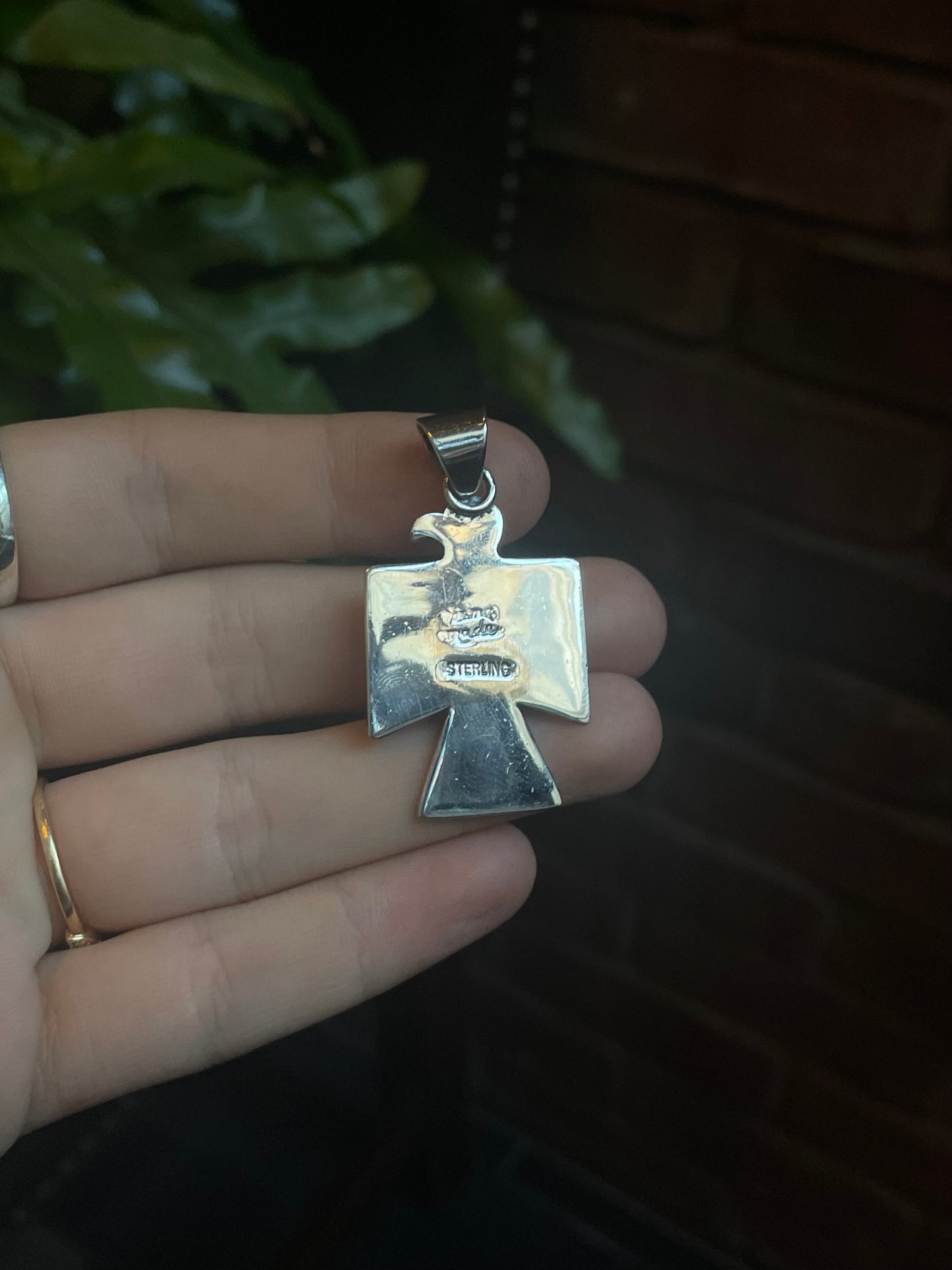 Spiny Oyster Thunderbird Pendant | 925 Sterling Silver C907