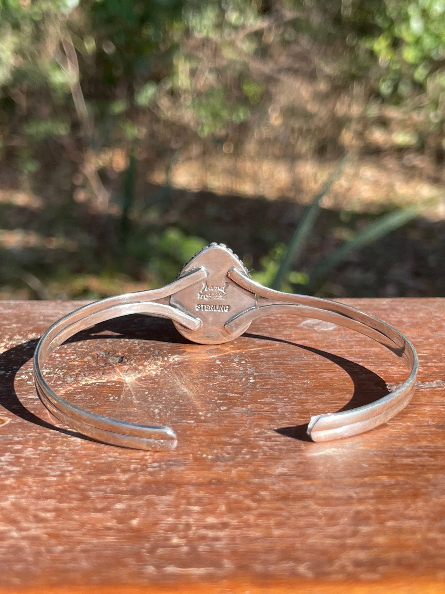 Pink Conch Cuff Bracelet | 925 Sterling Silver Southwest D117