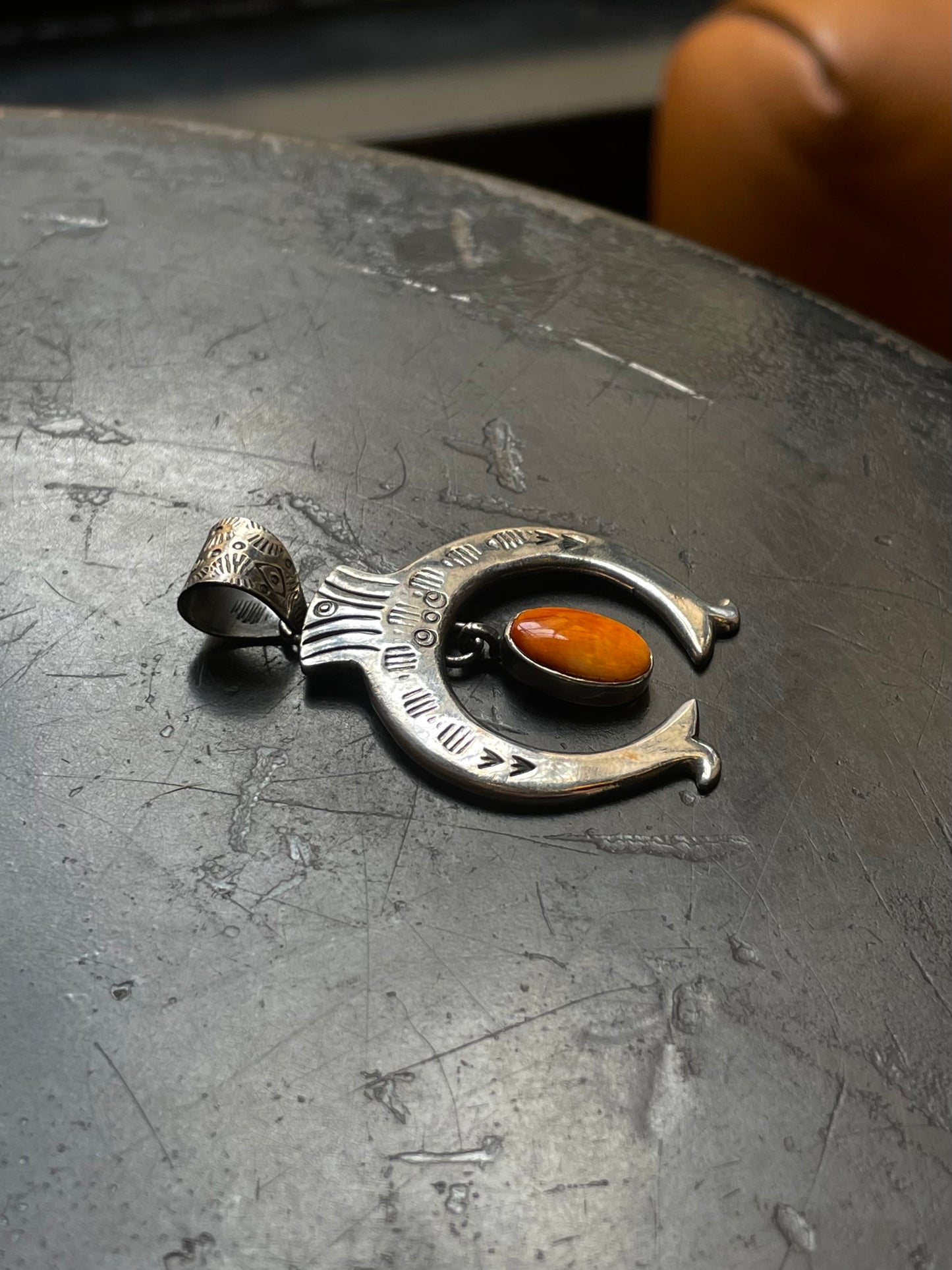 Spiny Oyster Naja Pendant | 925 Sterling Silver E528