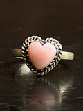 Pink Conch Ring Size 5.75 | 925 Sterling Silver G163