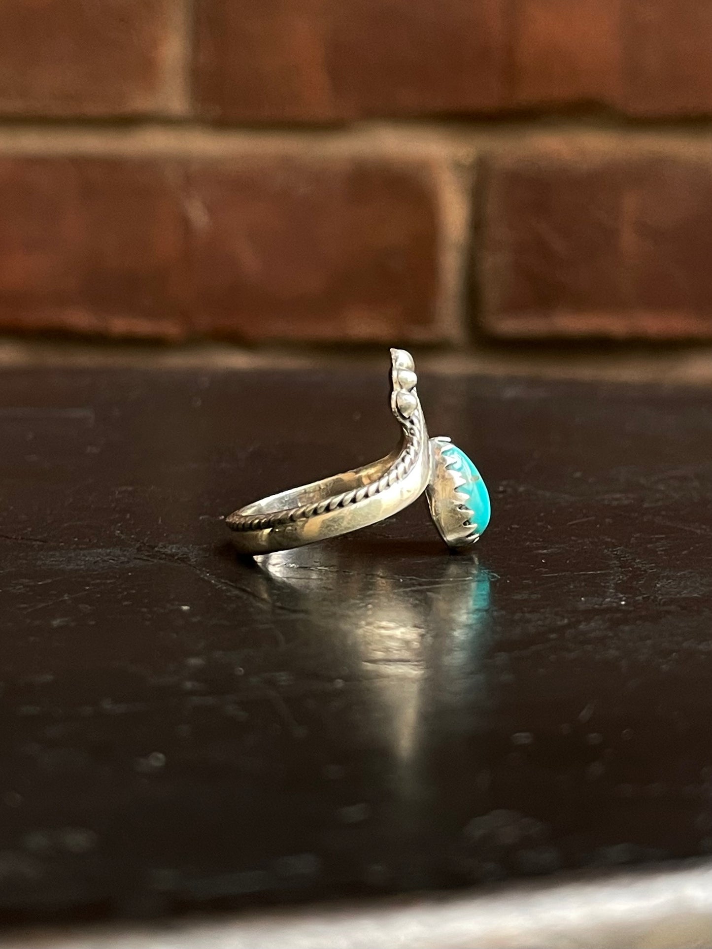 Kingman Turquoise Ring Size 6.75 | 925 Sterling Silver G518