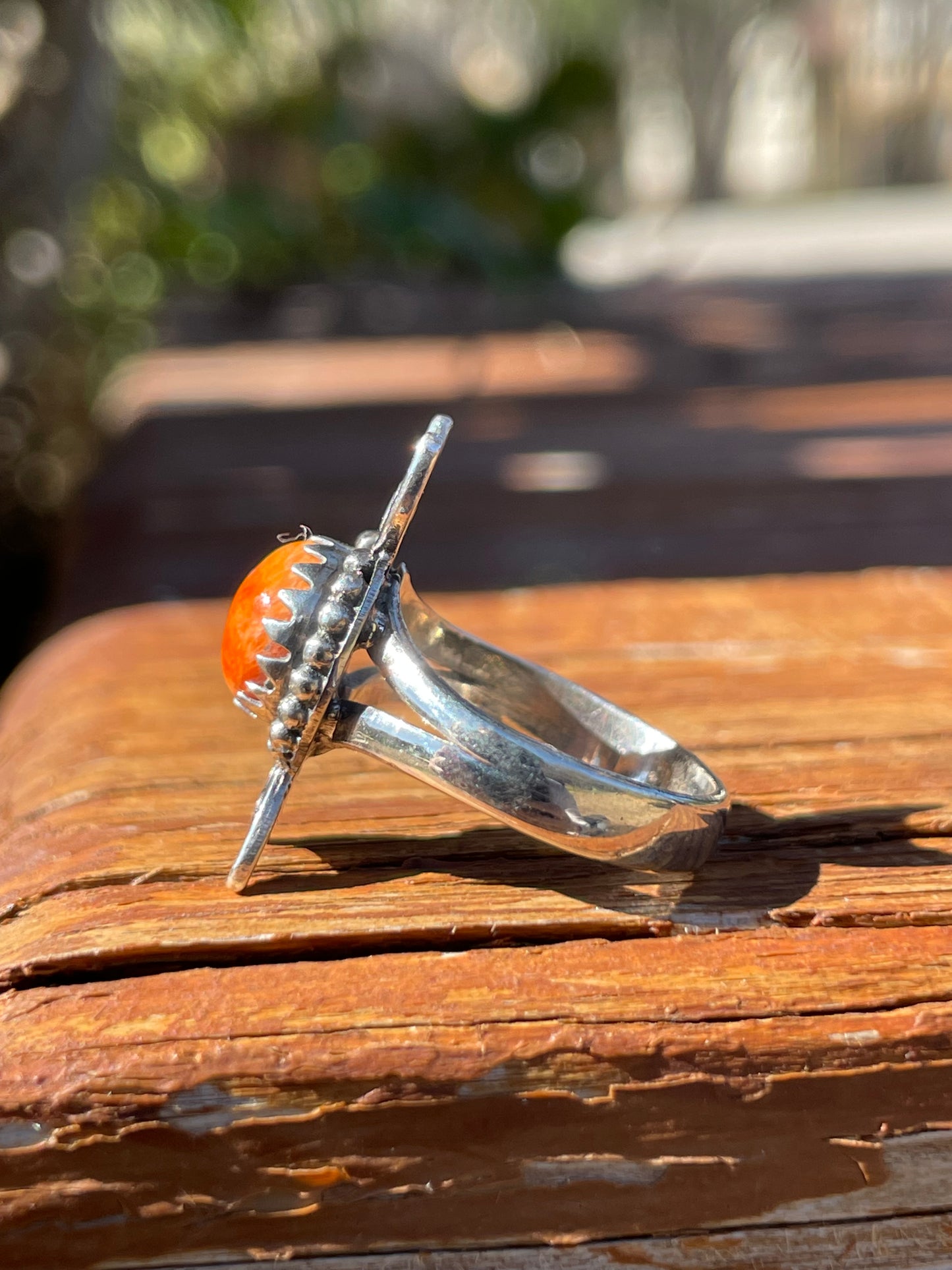 Spiny Oyster Ring Size 6 | 925 Sterling Silver B928