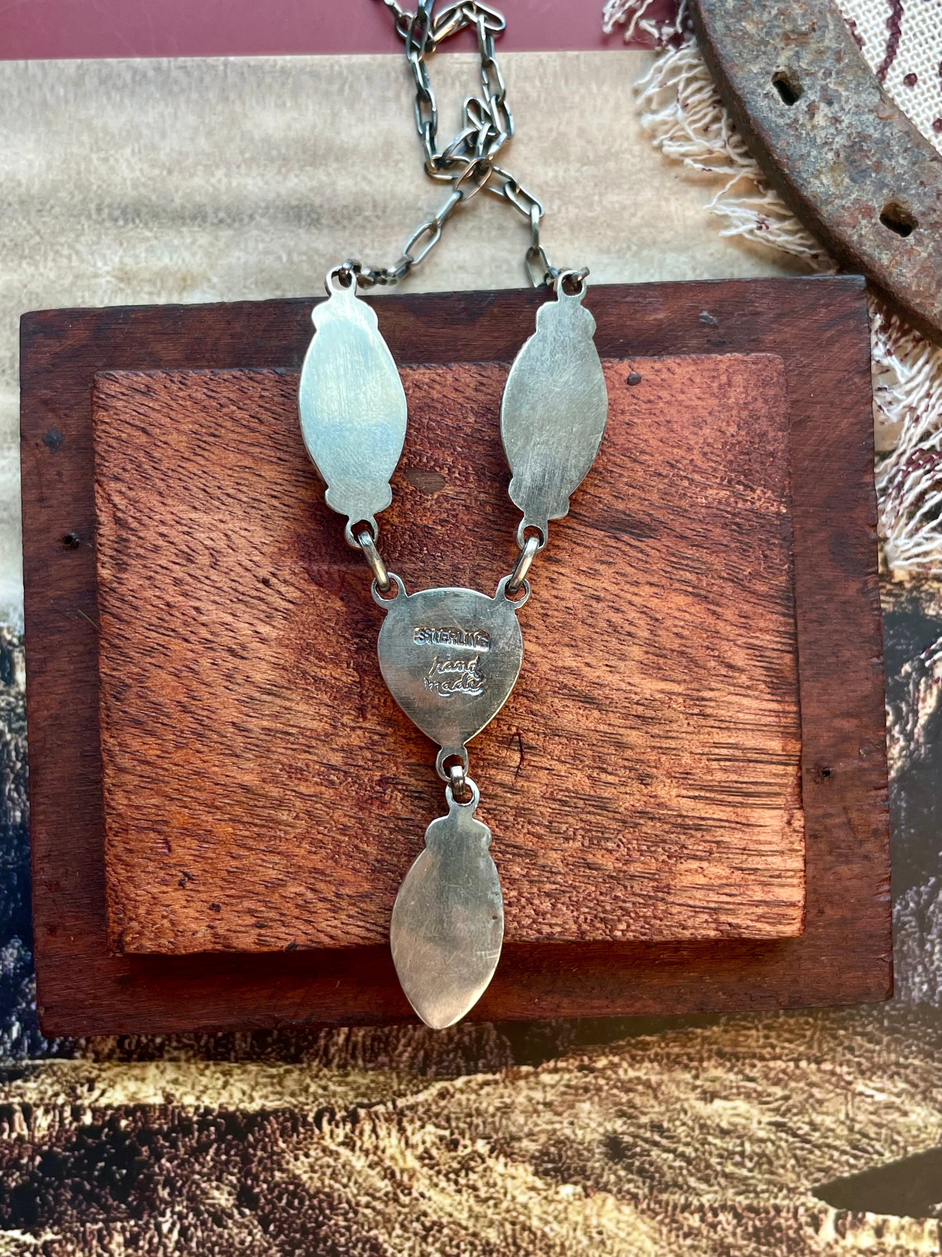 Orange Spiny Oyster Heart Necklace | 925 Sterling Silver D228