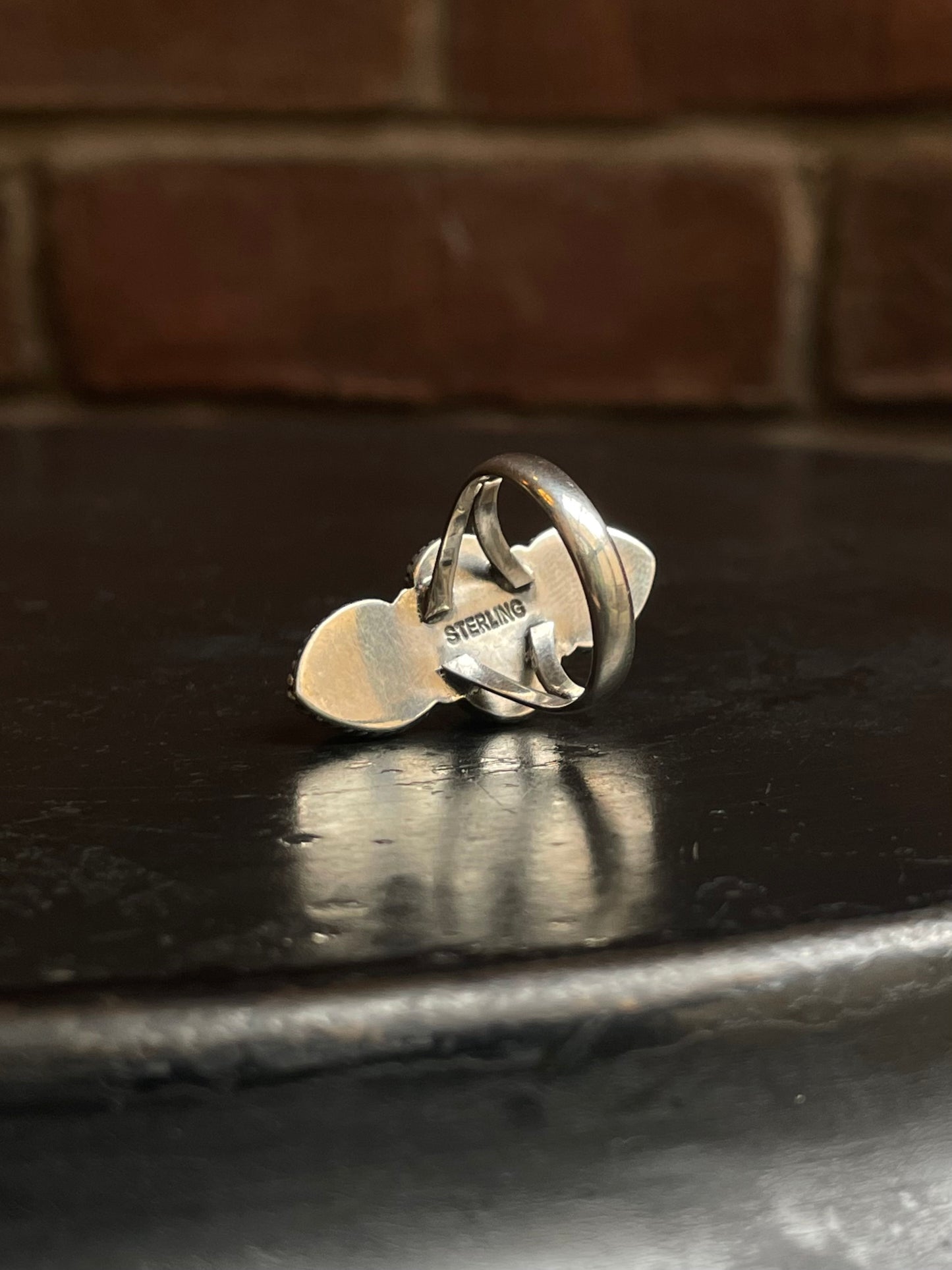 Pink Conch Ring Size 7 | 925 Sterling Silver G167