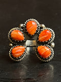 Spiny Oyster Naja Ring Size 8.75 | 925 Sterling Silver G199