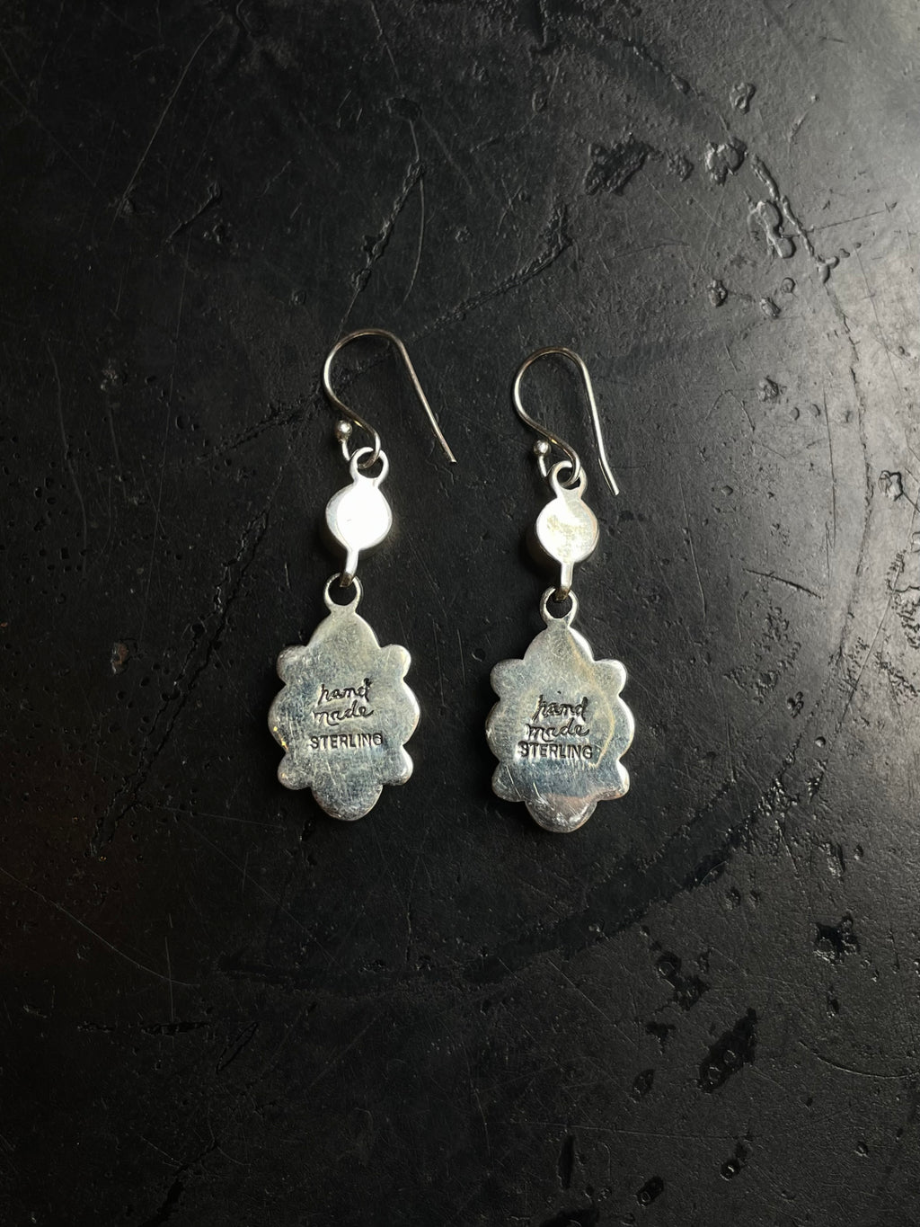 Spiny Oyster Cluster Dangle Earrings | 925 Sterling Silver C974