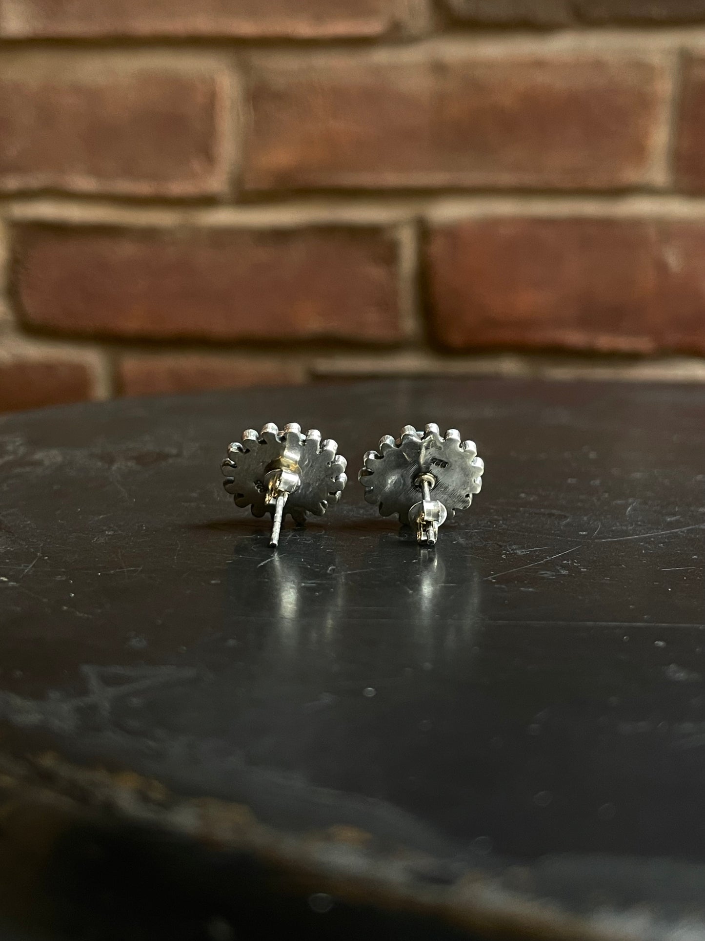Kingman Turquoise Stud Earrings | 925 Sterling Silver E815