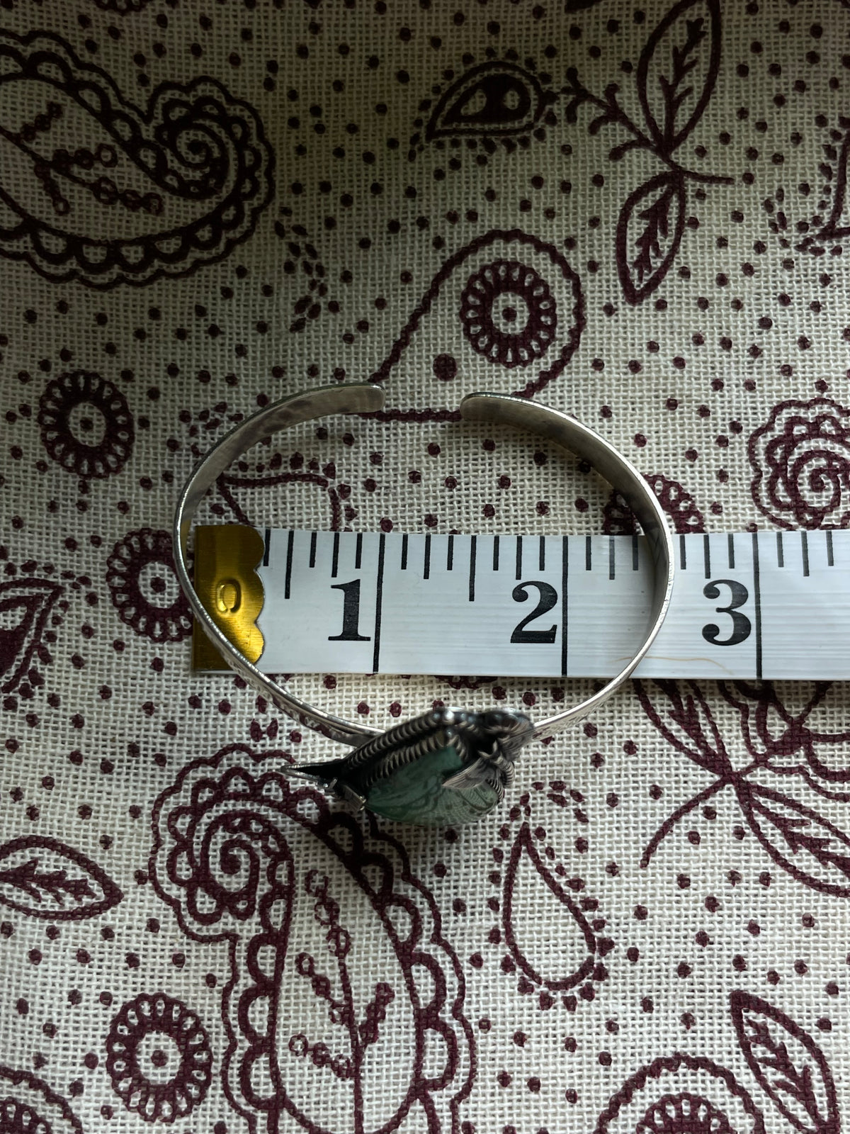 Turquoise Butterfly Cuff Bracelet | 925 Sterling Silver D277