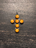 Spiny Oyster Cross Pendant | 925 Sterling Silver Southwestern A115