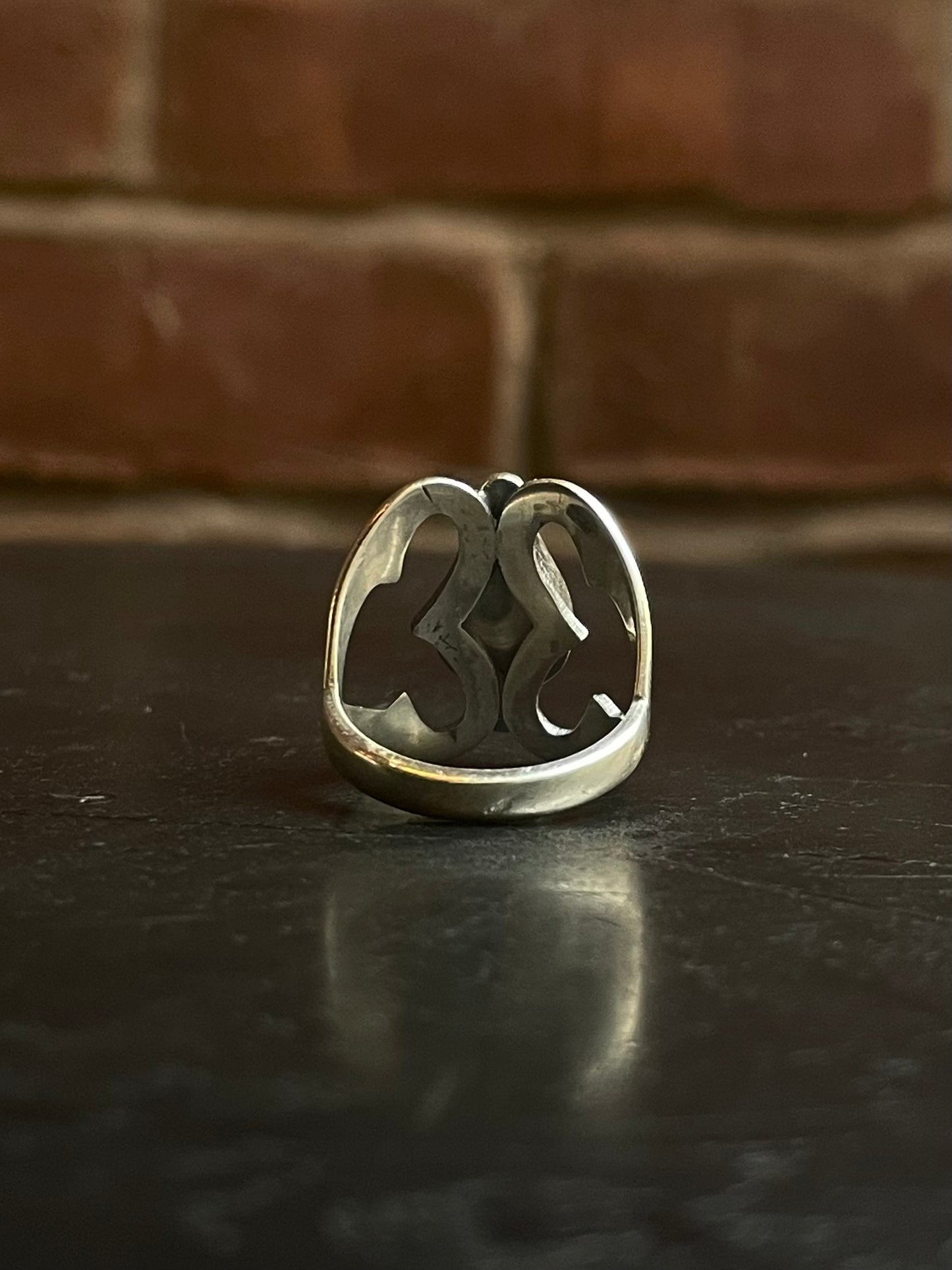 Kingman Turquoise Teardrop Ring | Sterling Silver | Size 8 G313