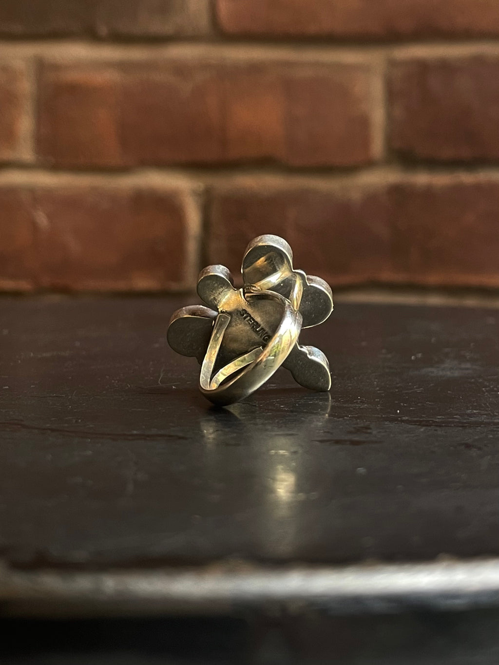 Pink Conch Dragonfly Ring Size 7 | 925 Sterling Silver E998