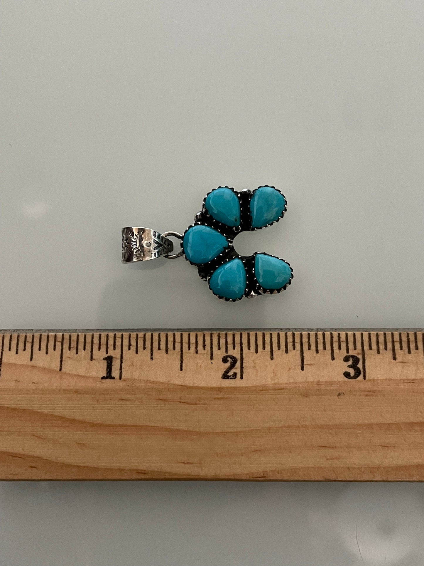 Turquoise Naja Pendant | 925 Sterling Silver E230