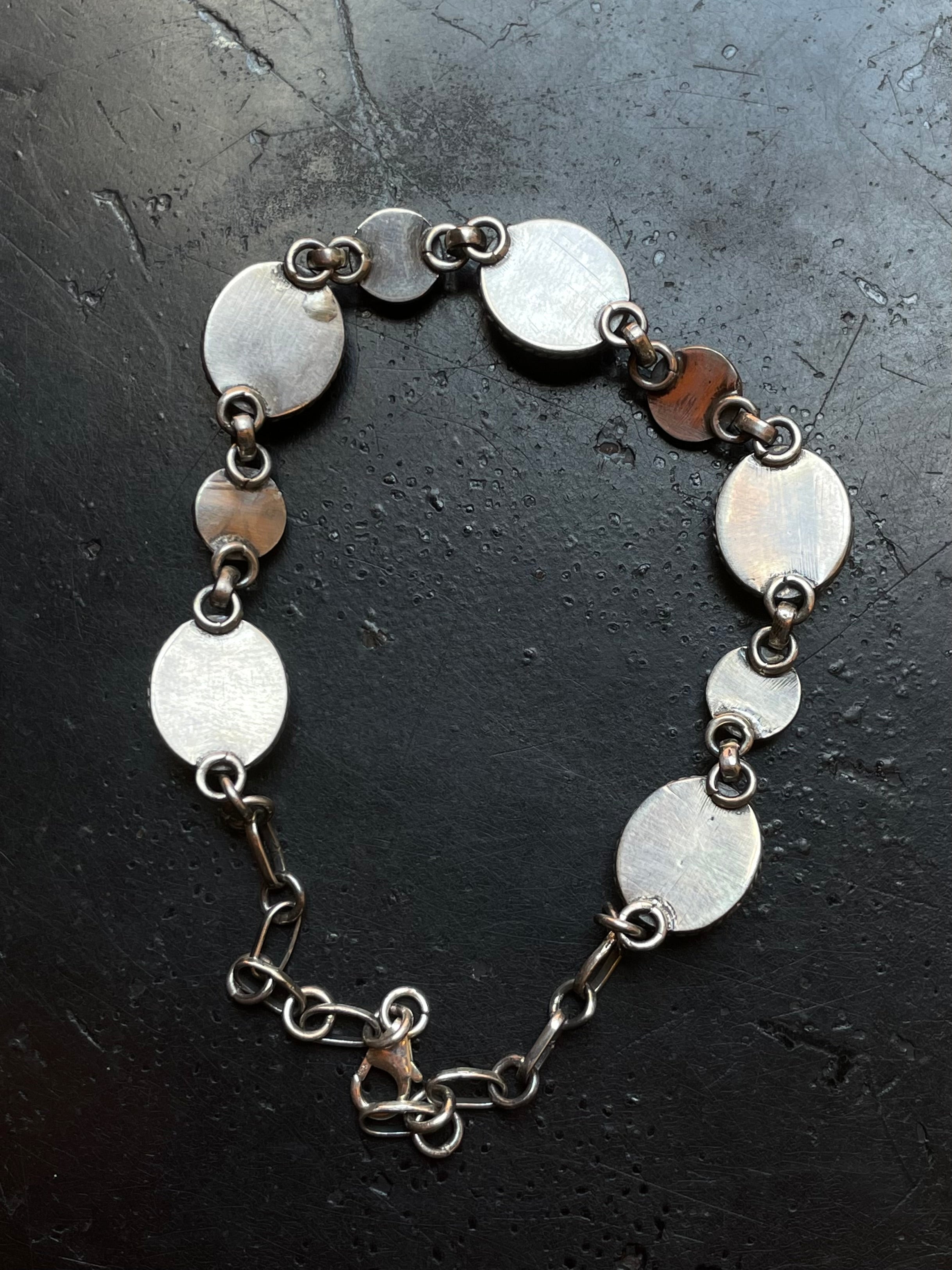 Spiny Oyster Link Bracelet | Sterling Silver G441