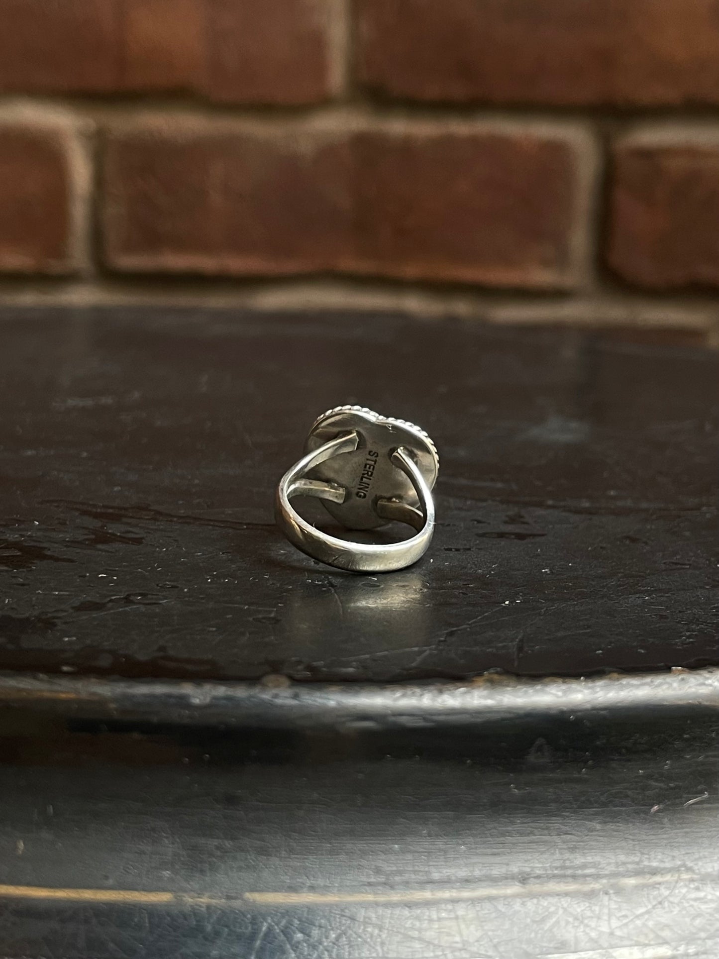 Pink Conch Heart Ring Size 5.5 | 925 Sterling Silver Southwest E131