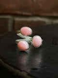 Pink Conch Ring Size 9 | 925 Sterling Silver E750