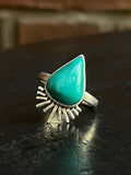 Kingman Turquoise Ring Size 6.75 | 925 Sterling Silver G560