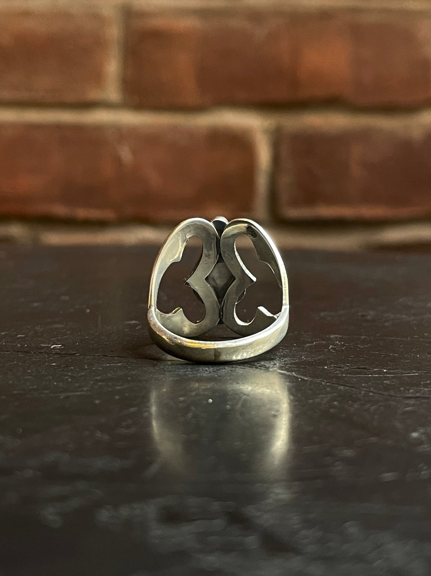 Kingman Turquoise Teardrop Ring | Sterling Silver | Size 9.5 G311