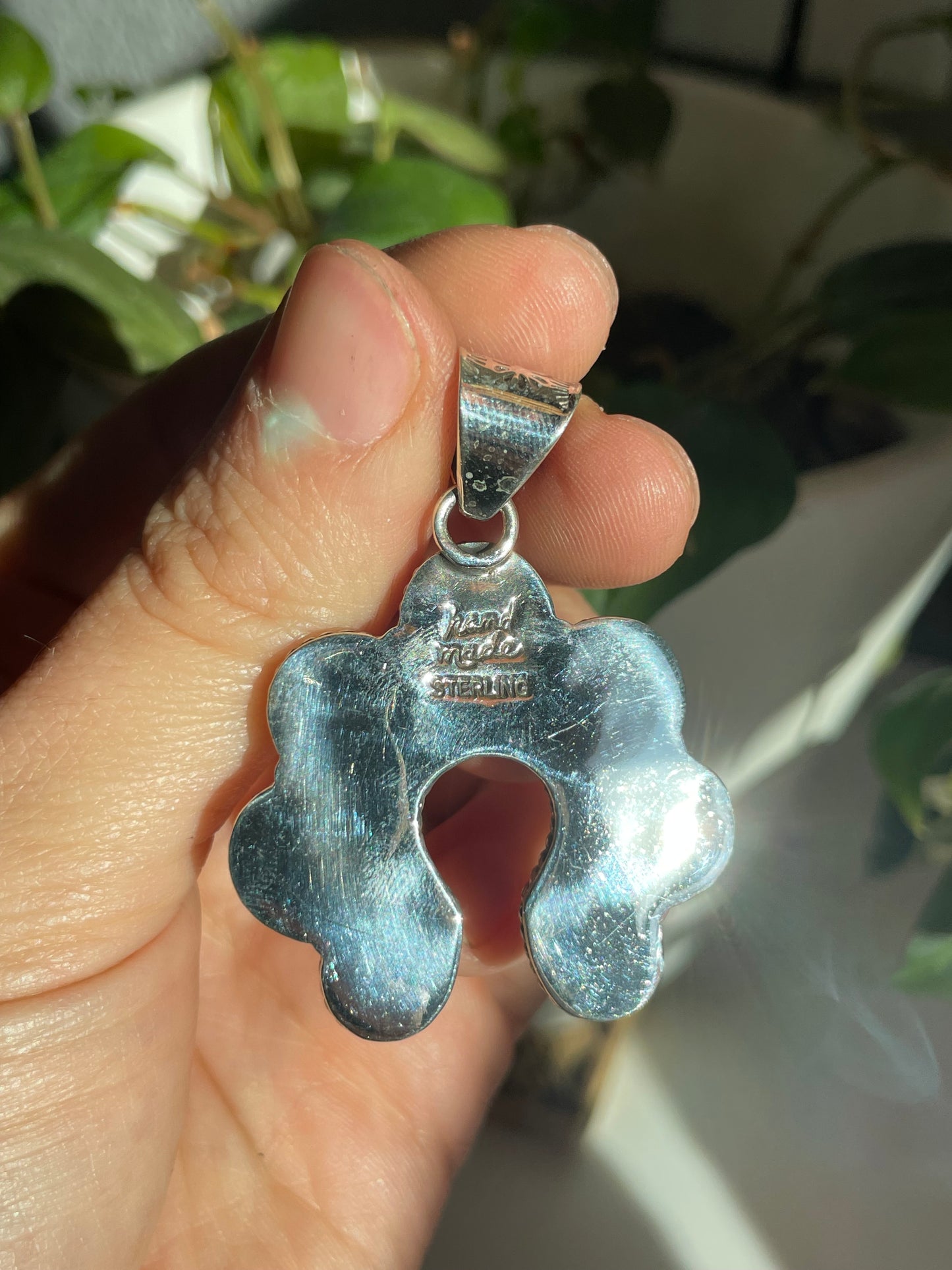 Pink Conch Naja Pendant | Sterling Silver 925 B804